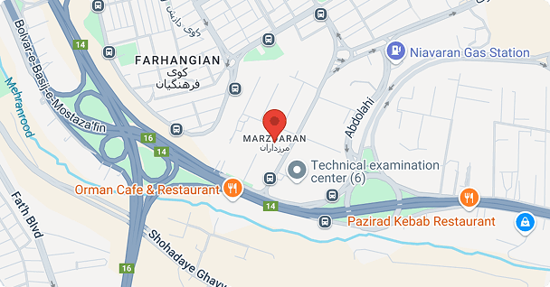 آدرس دفتر مجموعه حسنیکال